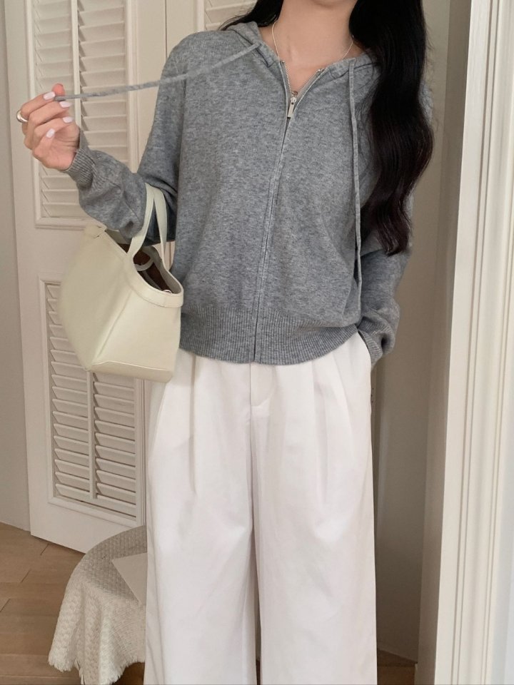 Lissome - Korean Women Fashion - #momslook - Crossing Zip-up - 7