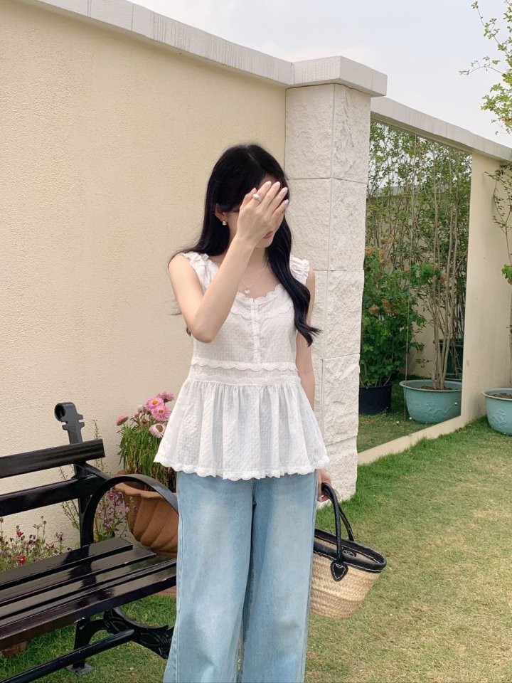 Lissome - Korean Women Fashion - #restrostyle - Wavy Blouse - 6