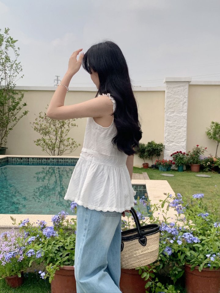 Lissome - Korean Women Fashion - #vintageinspired - Wavy Blouse - 3