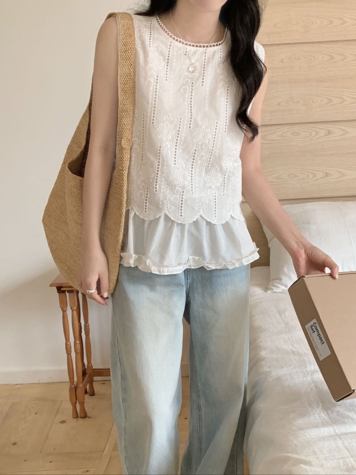 Lissome - Korean Women Fashion - #vintageinspired - Rumdy Blouse