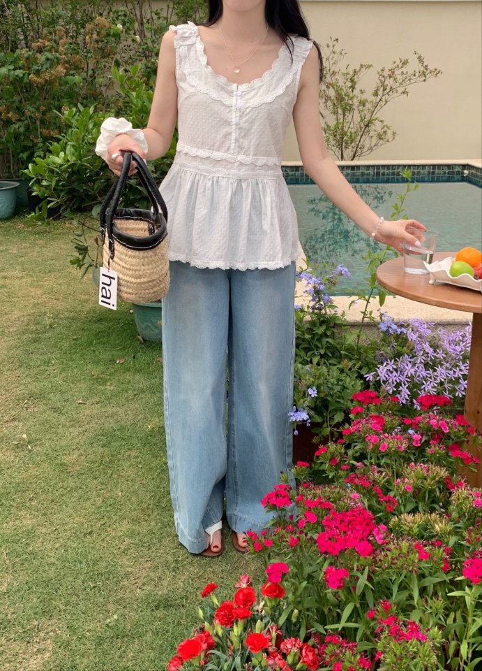 Lissome - Korean Women Fashion - #vintageinspired - Wavy Blouse - 4