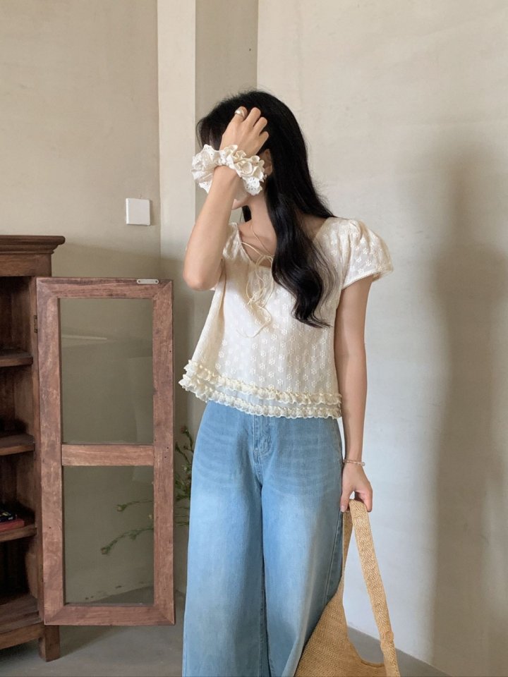Lissome - Korean Women Fashion - #vintagekidsstyle - Jaynin Blouse - 8