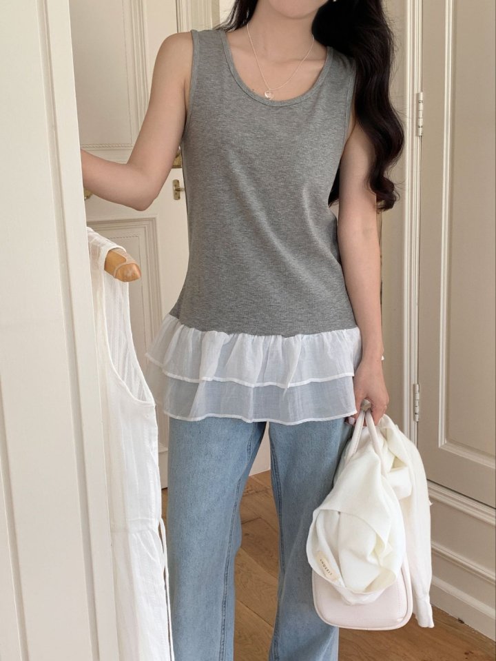 Lissome - Korean Women Fashion - #womensfashion - Moet Sleeveless - 2
