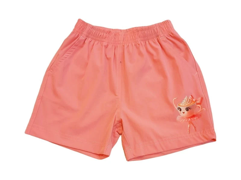 Little Rabbit - Korean Children Fashion - #childofig - Brainrot Crinkled Shorts - 3