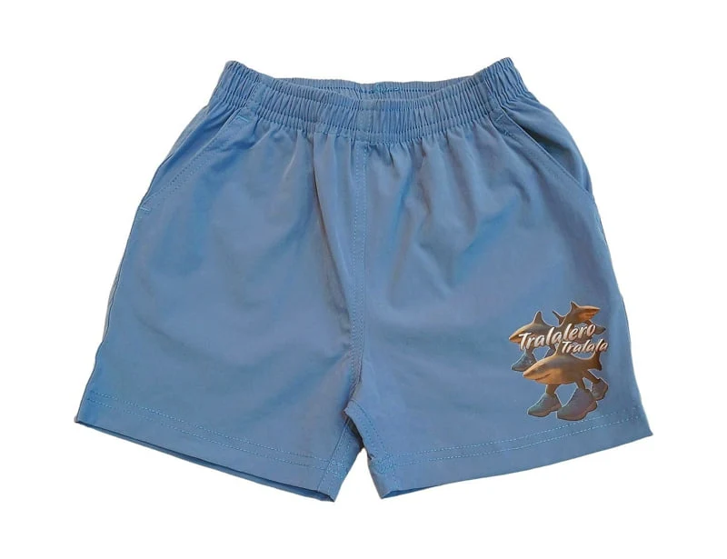 Little Rabbit - Korean Children Fashion - #childofig - Brainrot Crinkled Shorts - 4