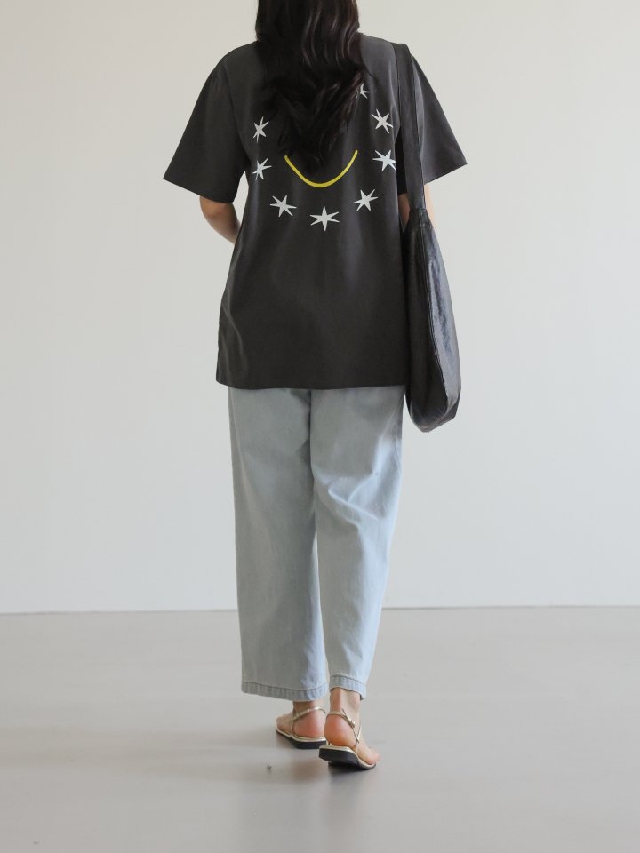 Lovely - Korean Women Fashion - #momslook - Pig Smile Tee - 10