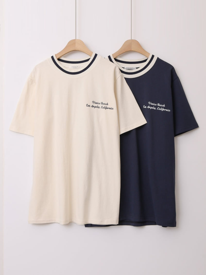 Lovely - Korean Women Fashion - #momslook - Venice Ribbed Tee