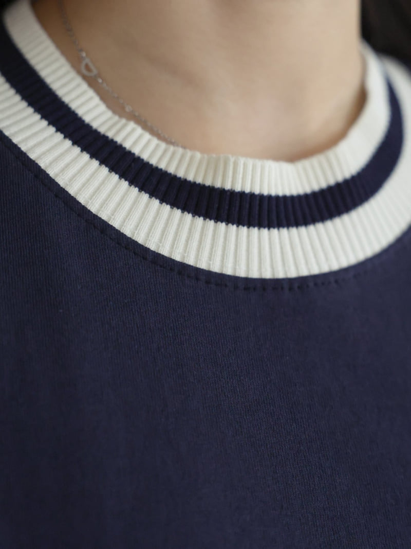 Lovely - Korean Women Fashion - #momslook - Venice Ribbed Tee - 5