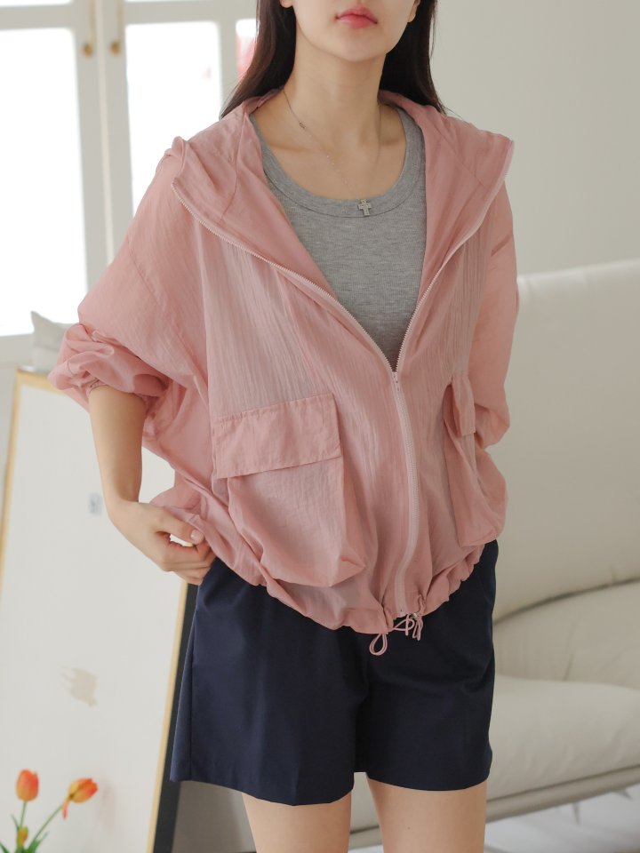 Lovely - Korean Women Fashion - #pursuepretty - Rain Hooded Jumper - 8
