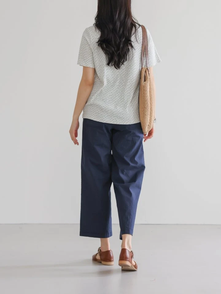 Lovely - Korean Women Fashion - #restrostyle - Pincote Flower Tee - 7