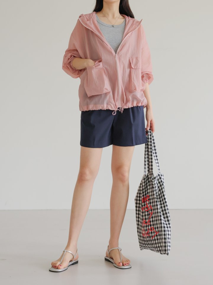 Lovely - Korean Women Fashion - #shopsmall - Rain Hooded Jumper - 11