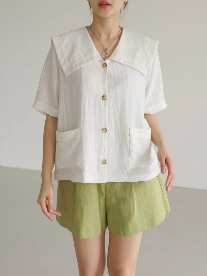 Lovely - Korean Women Fashion - #thatsdarling - Hazel Sailor Jacket - 7