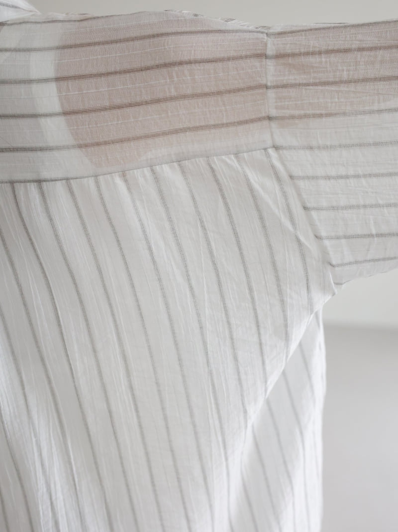 Lovely - Korean Women Fashion - #thatsdarling - Rosie Stripe Shirt - 6