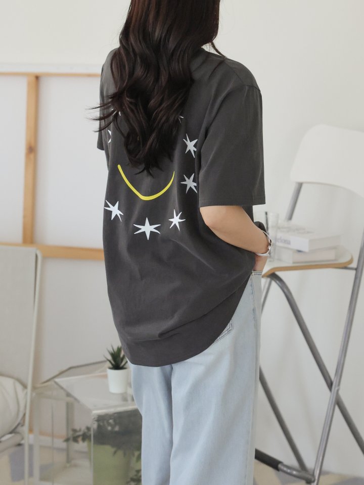Lovely - Korean Women Fashion - #vintageinspired - Pig Smile Tee - 12