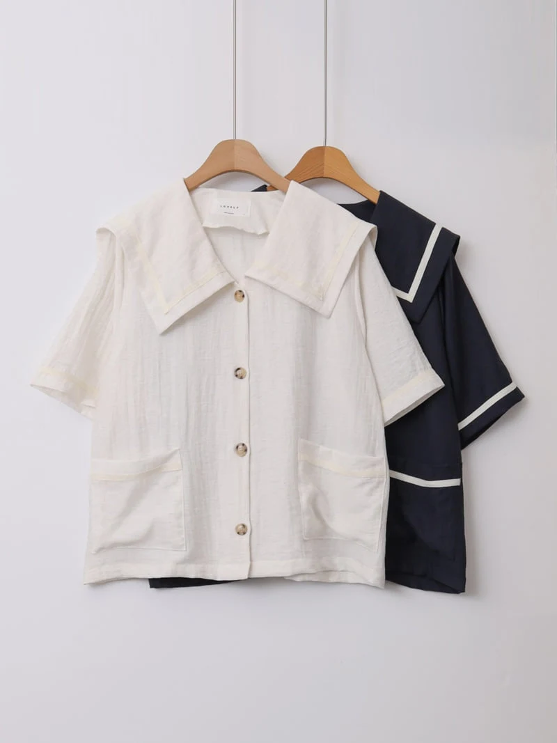 Lovely - Korean Women Fashion - #vintageinspired - Hazel Sailor Jacket