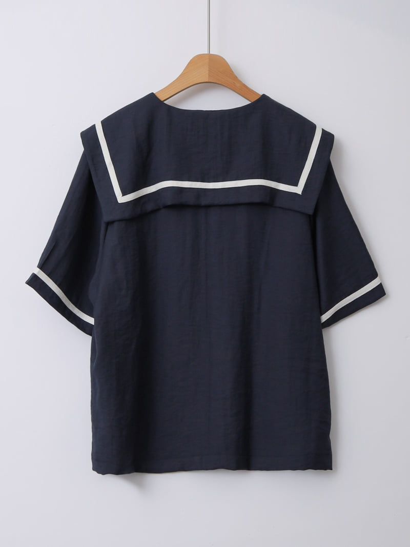 Lovely - Korean Women Fashion - #vintagekidsstyle - Hazel Sailor Jacket - 2