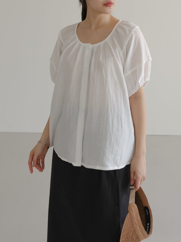 Lovely - Korean Women Fashion - #womensfashion - Howl Pintuck Blouse - 7