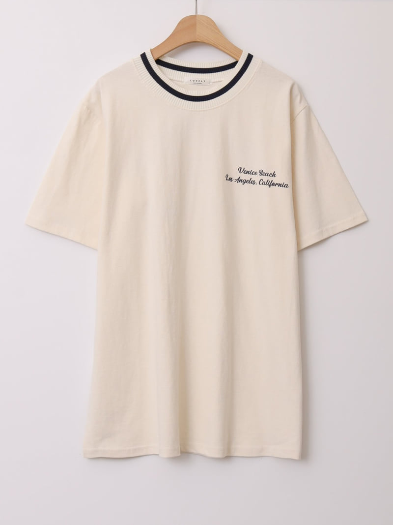 Lovely - Korean Women Fashion - #womensfashion - Venice Ribbed Tee - 2