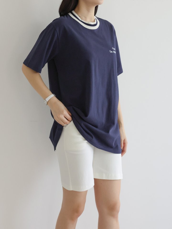 Lovely - Korean Women Fashion - #womensfashion - Venice Ribbed Tee - 6