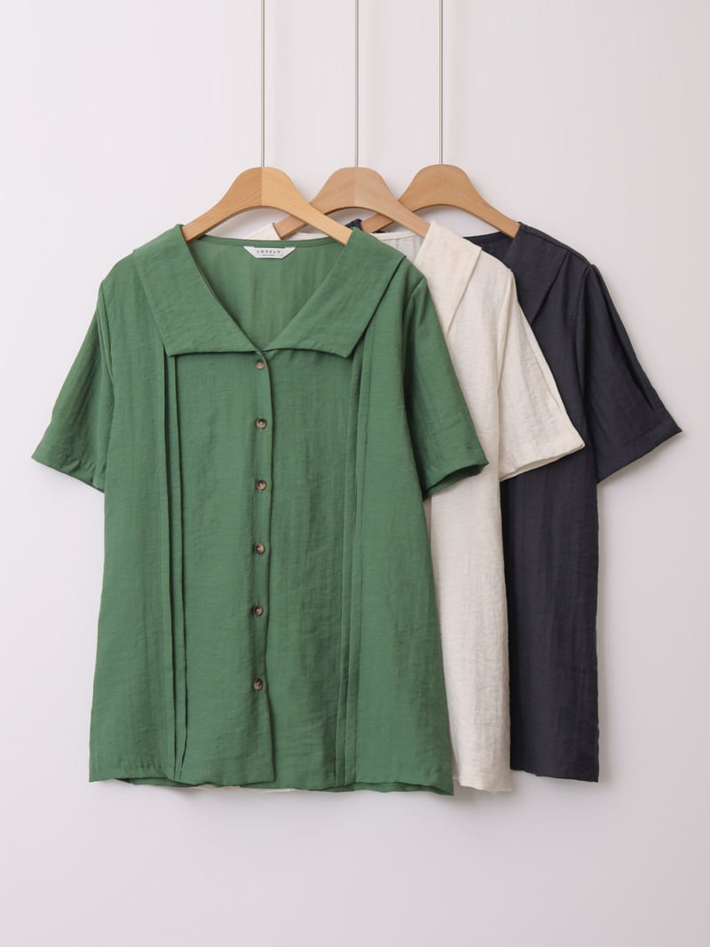 Lovely - Korean Women Fashion - #womensfashion - Eco Pintuck Blouse