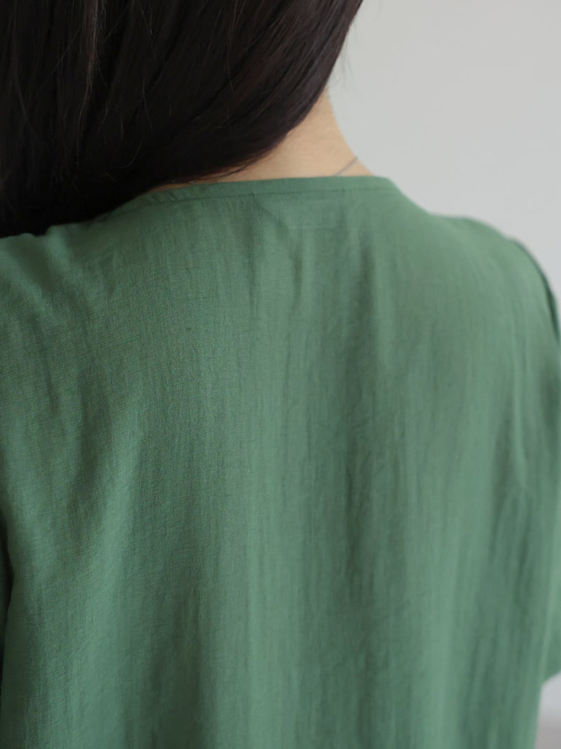 Lovely - Korean Women Fashion - #womensfashion - Eco Pintuck Blouse - 5
