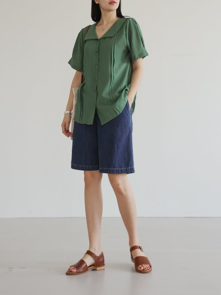 Lovely - Korean Women Fashion - #womensfashion - Eco Pintuck Blouse - 9