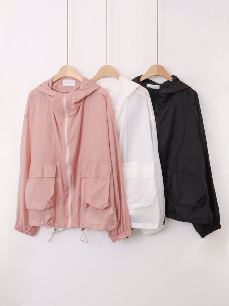 Lovely - Korean Women Fashion - #womensfashion - Rain Hooded Jumper