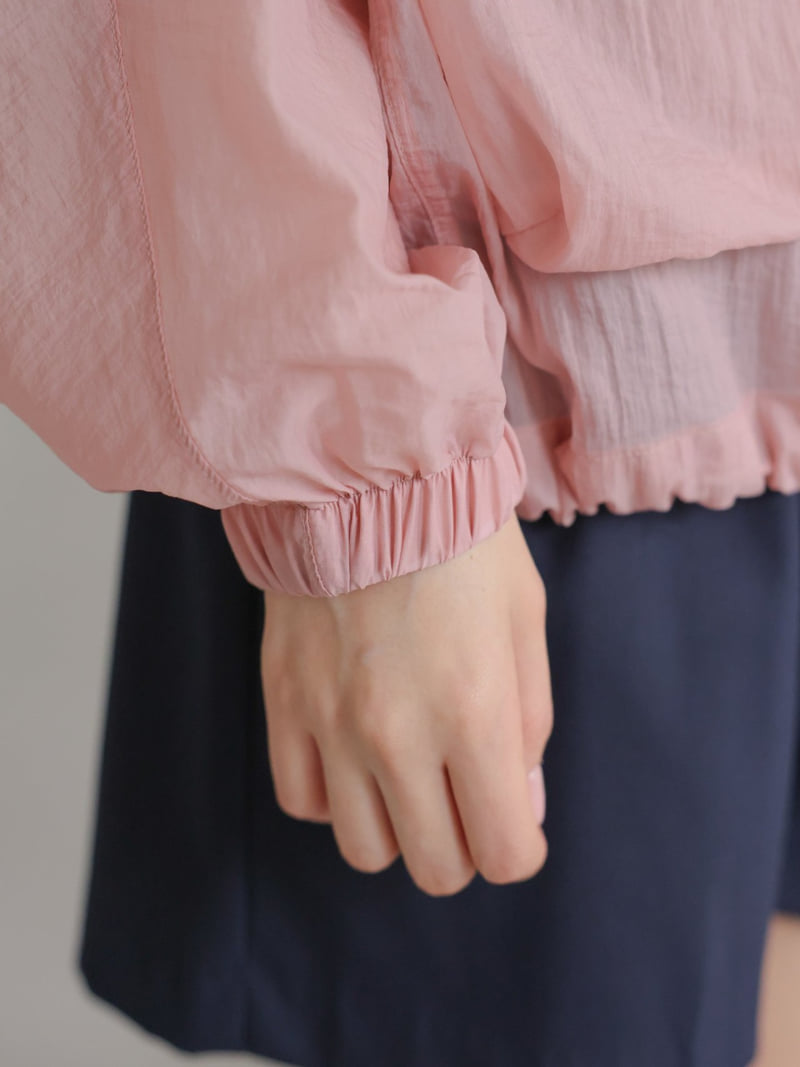 Lovely - Korean Women Fashion - #womensfashion - Rain Hooded Jumper - 5