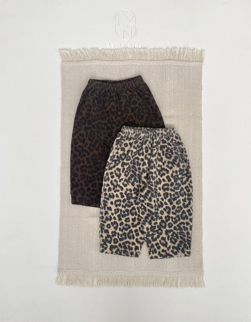 Lovin - Korean Baby Fashion - #babyboutique - 25 Leopard Pants - 12