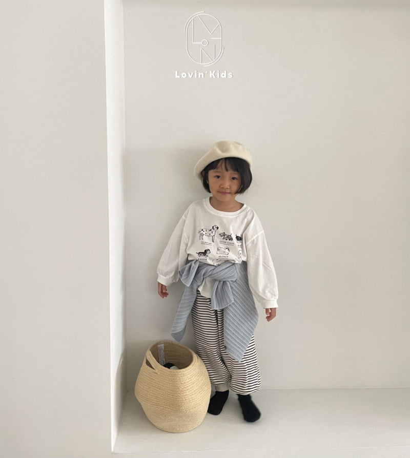 Lovin - Korean Baby Fashion - #babyboutique - Daily Stripe Jogger Pants - 5