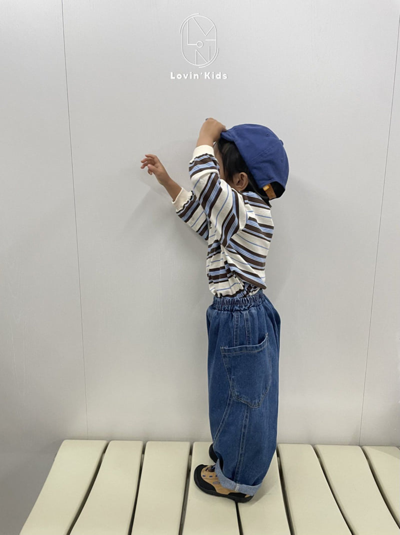 Lovin - Korean Baby Fashion - #babyboutiqueclothing - Air Pocket Denim Pants - 6