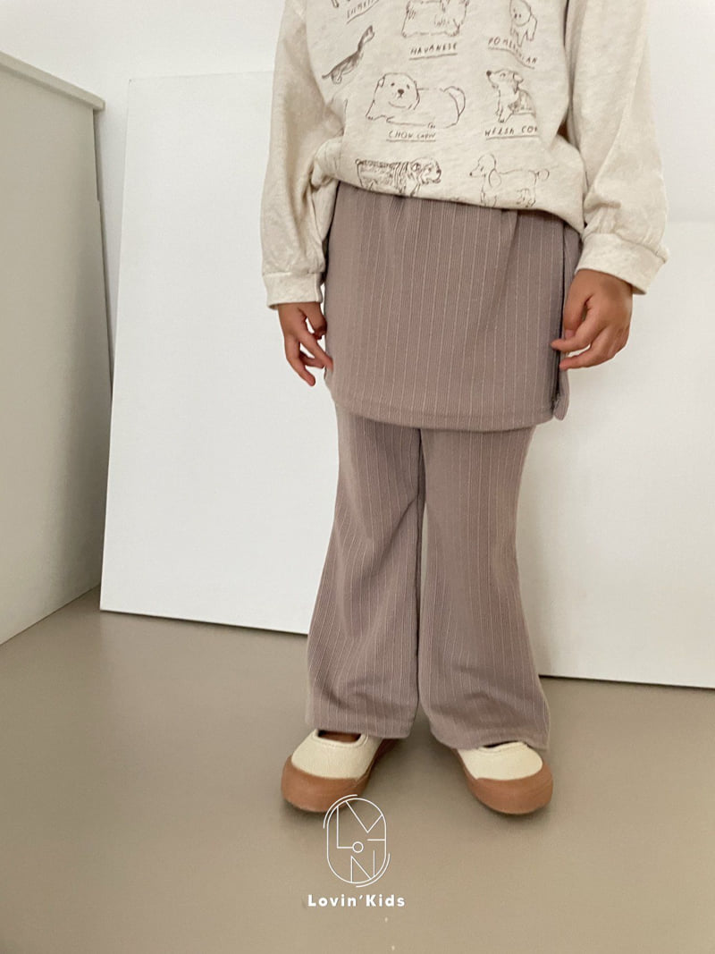Lovin - Korean Baby Fashion - #babyboutiqueclothing - Skirt Pants - 3