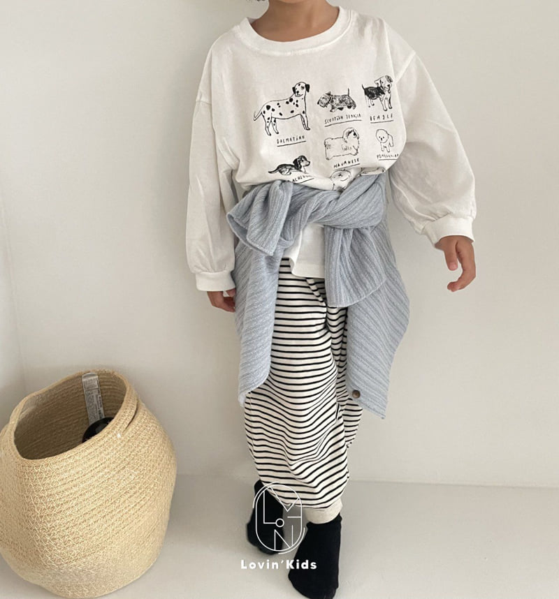Lovin - Korean Baby Fashion - #babyboutiqueclothing - Daily Stripe Jogger Pants - 7