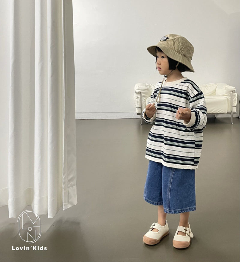 Lovin - Korean Baby Fashion - #babyboutiqueclothing - Bermuda Denim Pants - 6