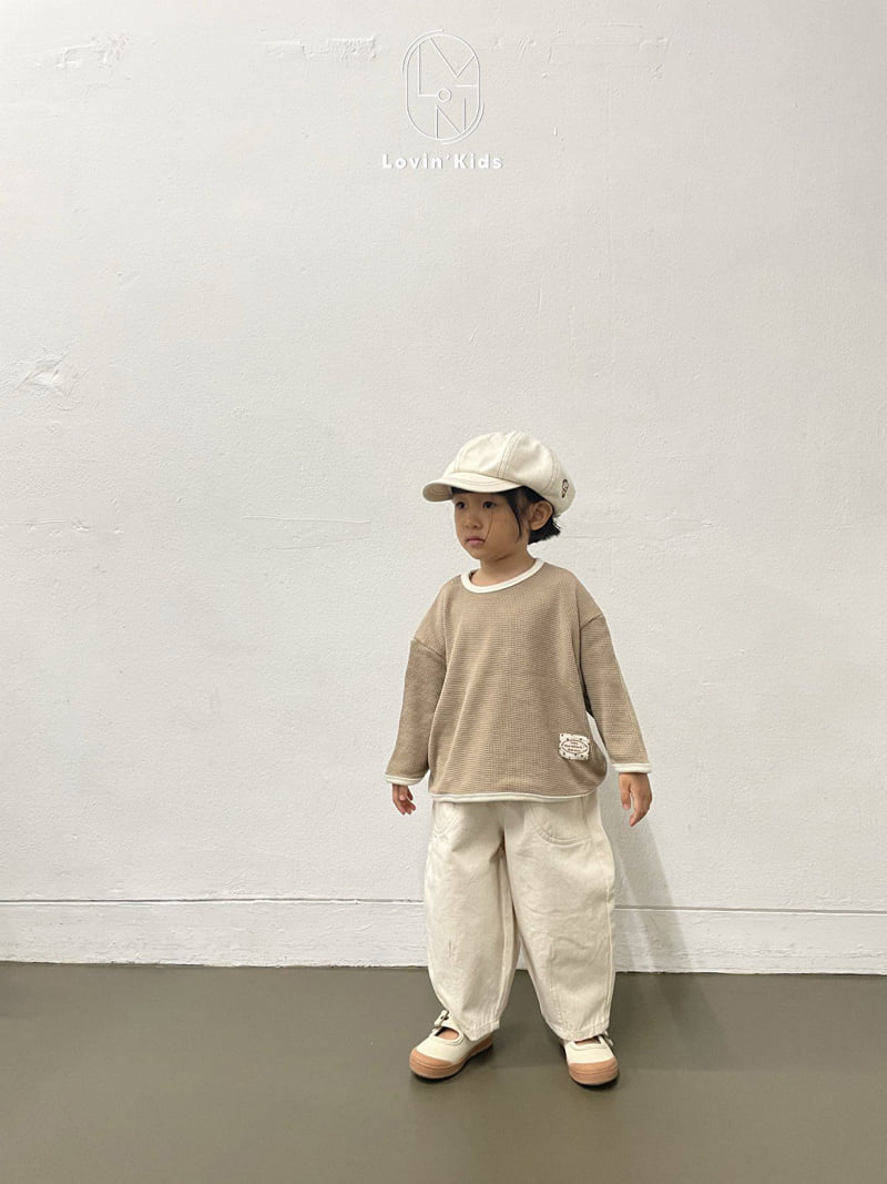 Lovin - Korean Baby Fashion - #babyboutiqueclothing - Latte Pocket Pants - 3