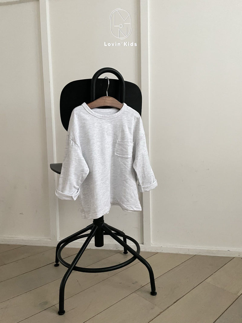 Lovin - Korean Baby Fashion - #babyclothing - Zero Pocket Tee - 6