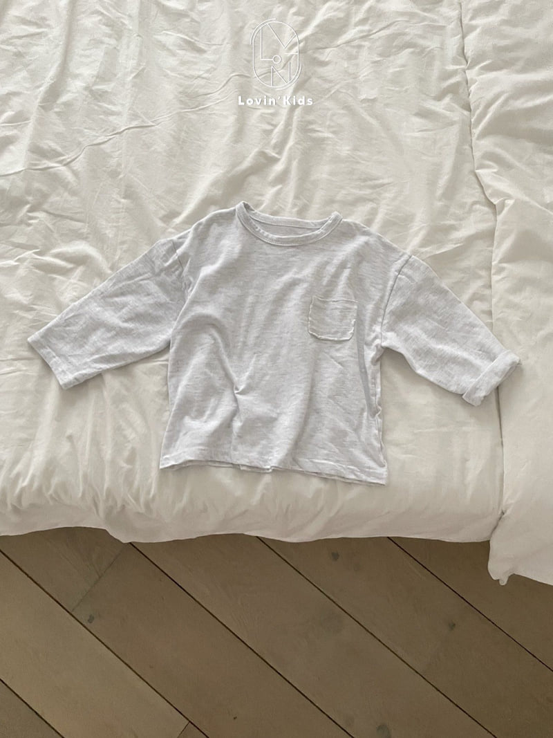 Lovin - Korean Baby Fashion - #babyfashion - Zero Pocket Tee - 7