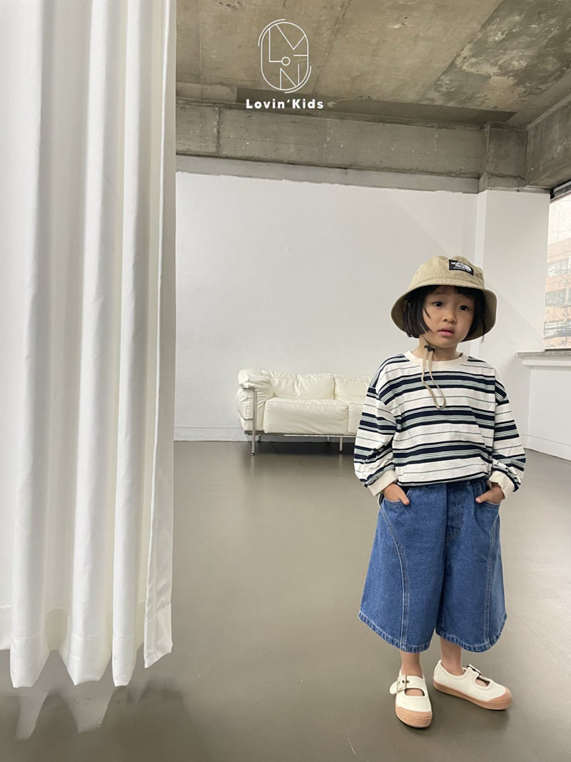 Lovin - Korean Baby Fashion - #babyfashion - Multi Stripe Tee - 3