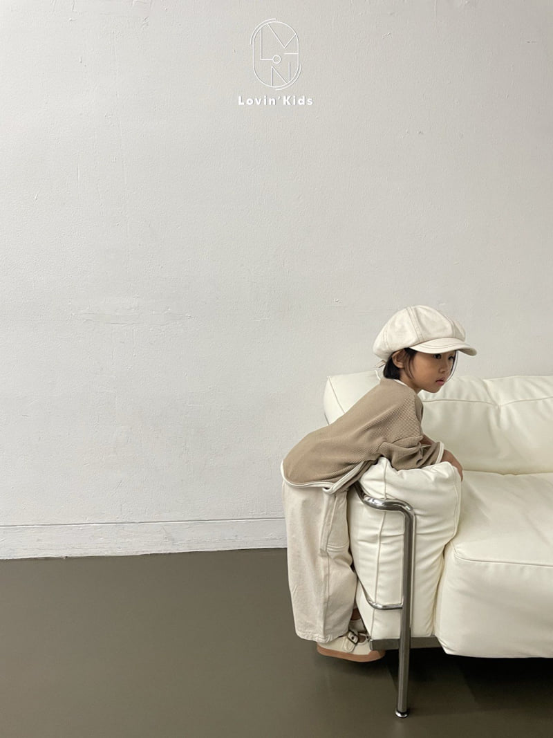 Lovin - Korean Baby Fashion - #babyfashion - Latte Pocket Pants - 5