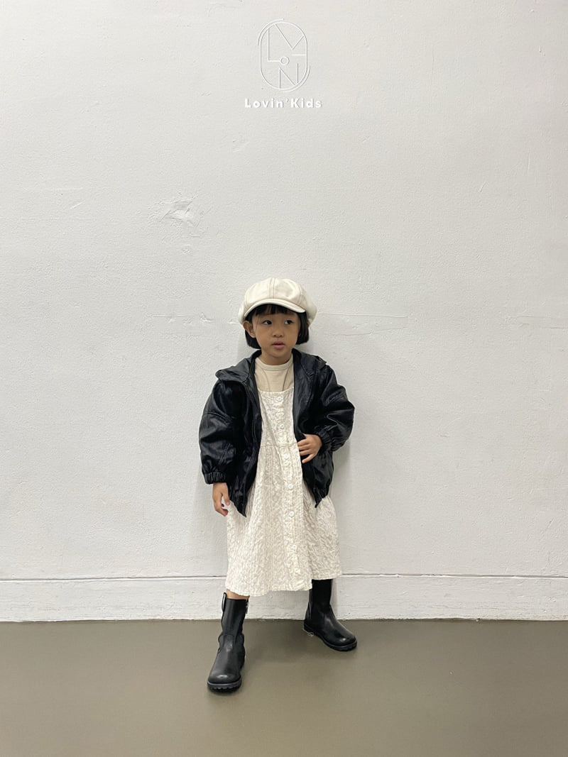 Lovin - Korean Baby Fashion - #babyfever - Harmony Strap One-piece - 10