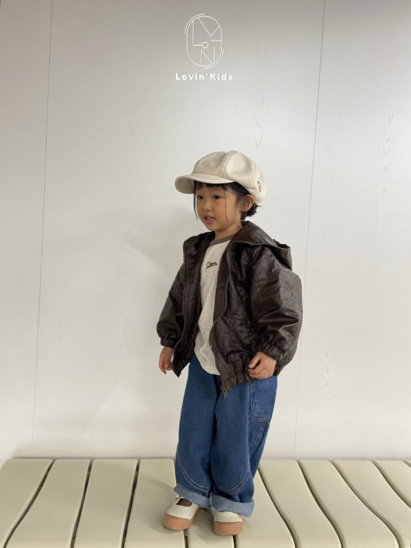 Lovin - Korean Baby Fashion - #babyfever - Air Pocket Denim Pants - 9