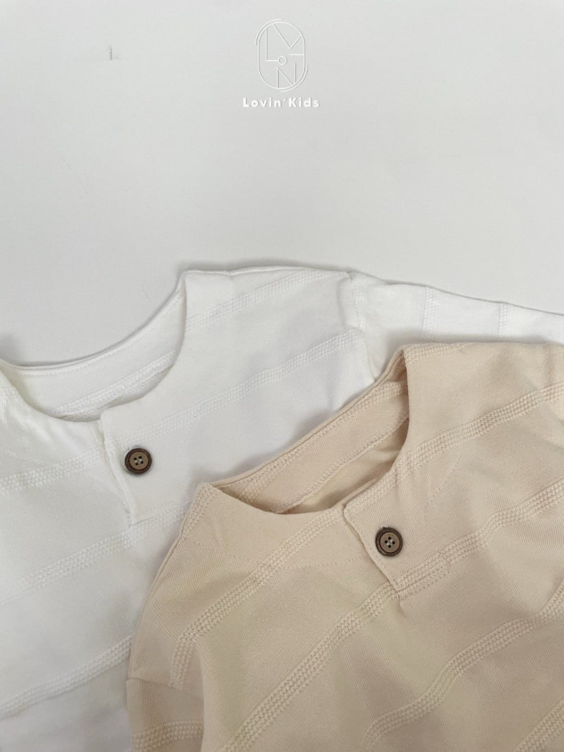Lovin - Korean Baby Fashion - #babyfever - One-button Tee - 11