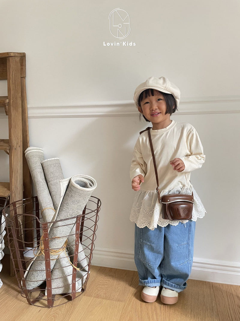 Lovin - Korean Baby Fashion - #babygirlfashion - Annie Lace Tee - 6