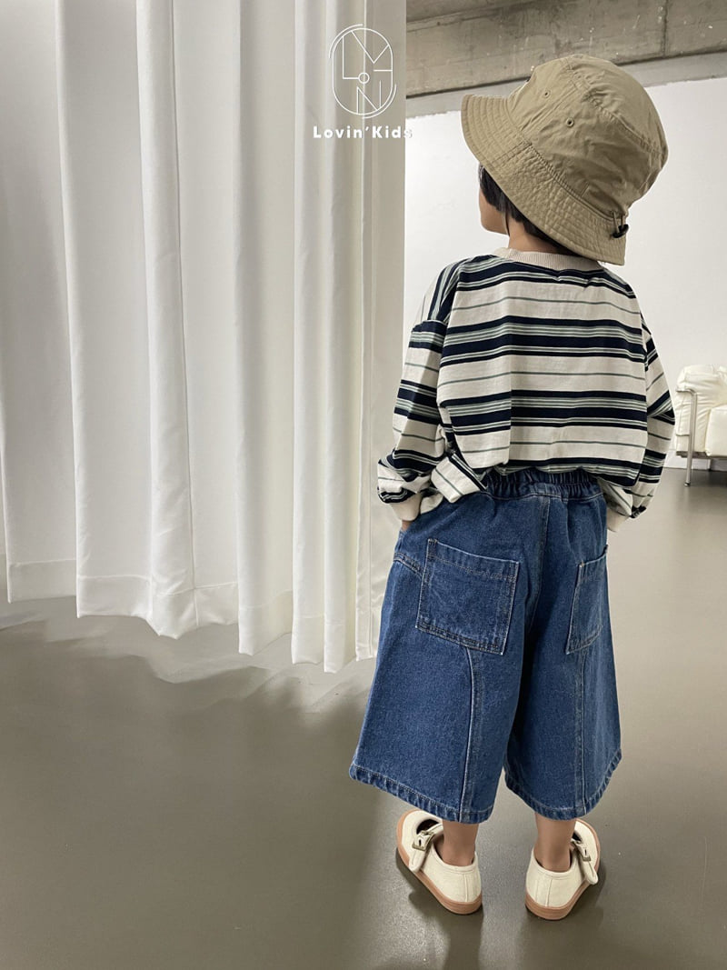 Lovin - Korean Baby Fashion - #babygirlfashion - Multi Stripe Tee - 5