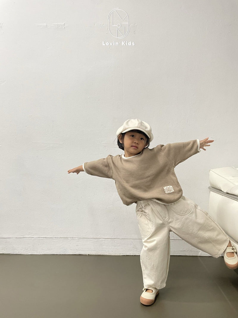 Lovin - Korean Baby Fashion - #babygirlfashion - Latte Pocket Pants - 7