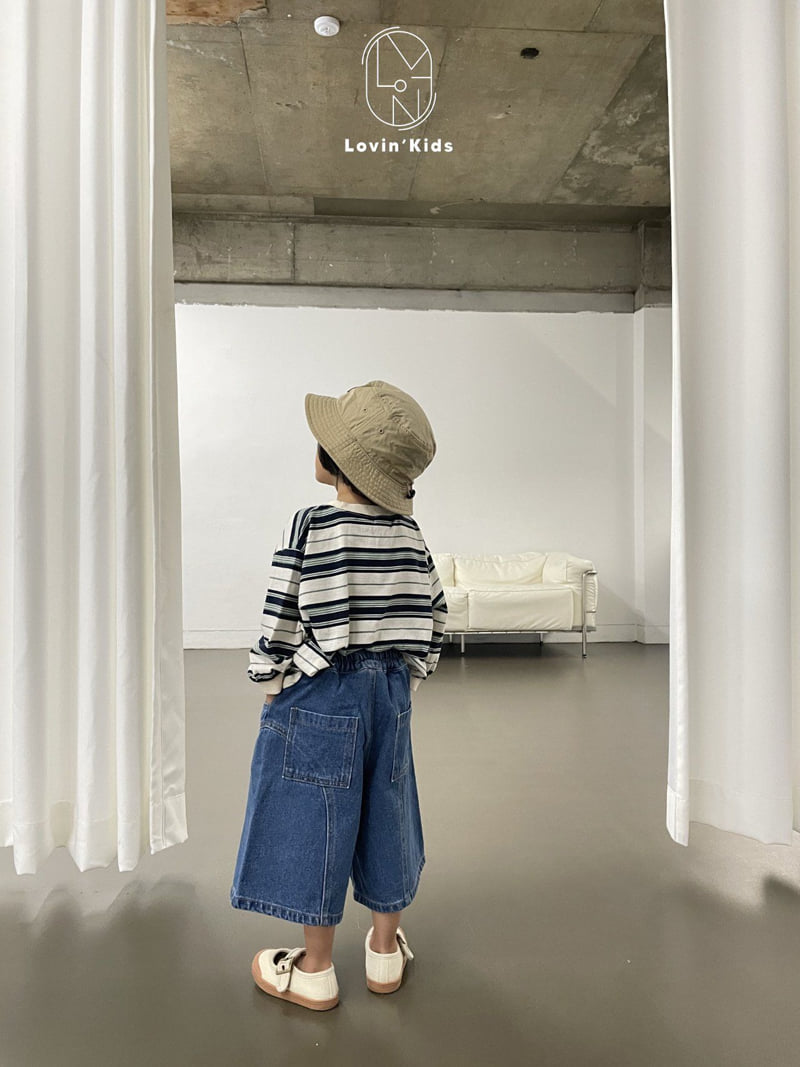 Lovin - Korean Baby Fashion - #babylifestyle - Multi Stripe Tee - 6