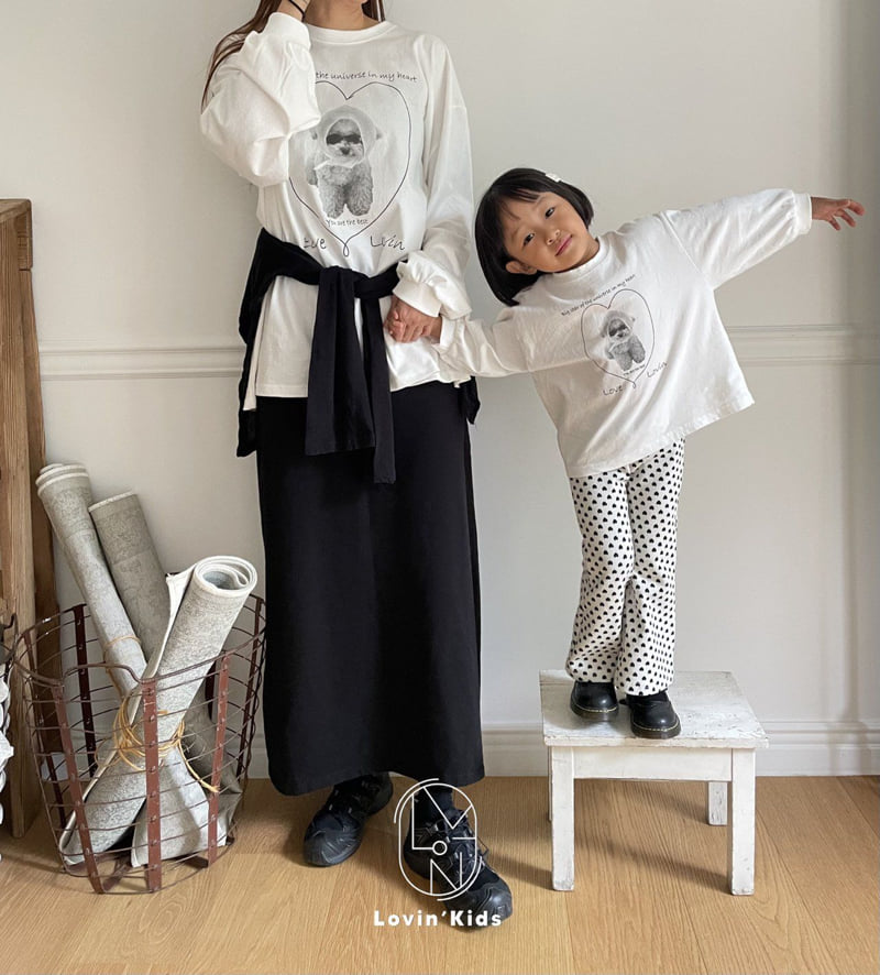 Lovin - Korean Baby Fashion - #babyootd - Dog Bandana Tee - 11
