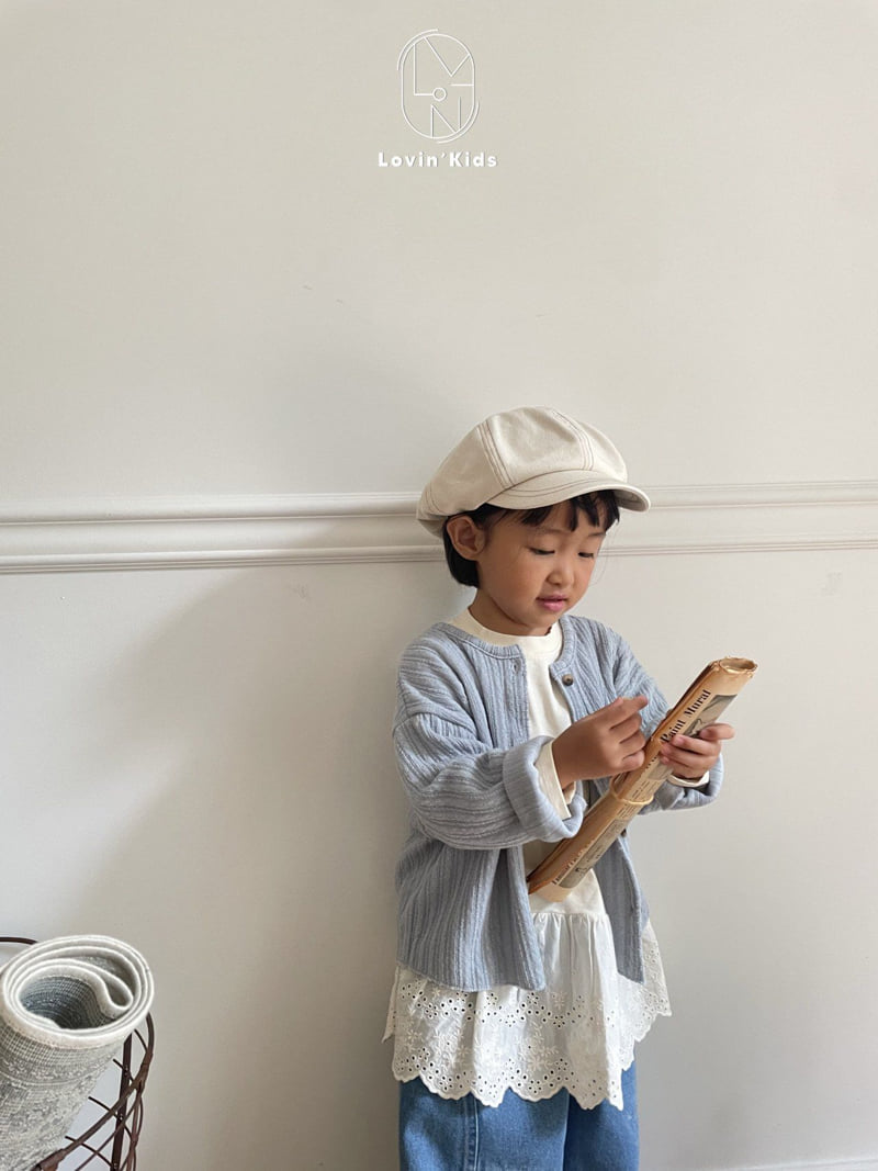 Lovin - Korean Baby Fashion - #babyootd - Churros Cardigan