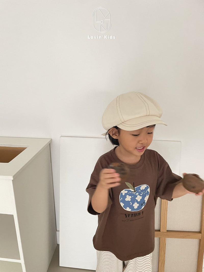 Lovin - Korean Baby Fashion - #babyootd - Apple Tee - 3