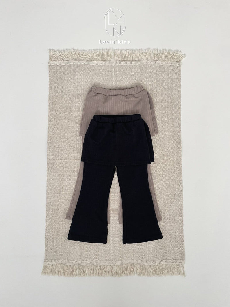 Lovin - Korean Baby Fashion - #babyoutfit - Skirt Pants - 12